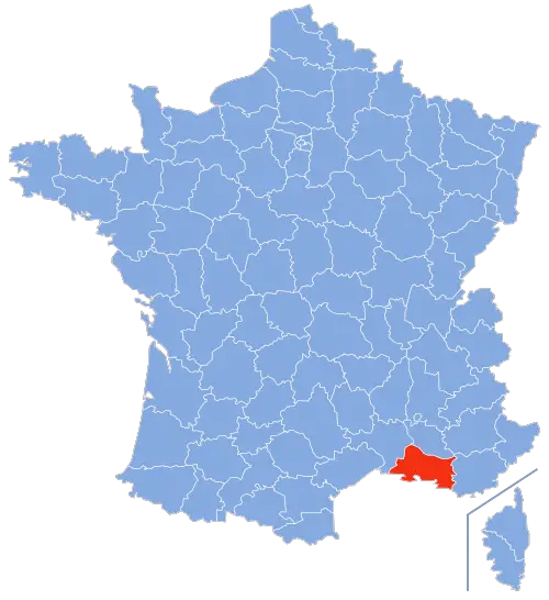 Localisation Bouches-du-Rhône
