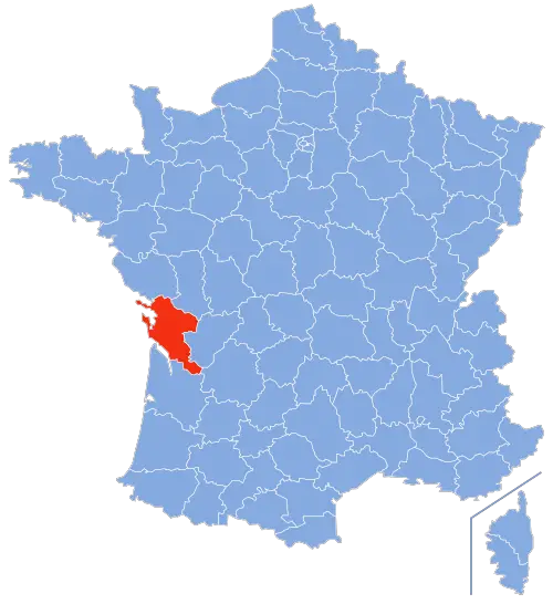 Localisation Charente-Maritime