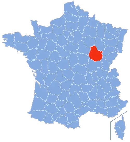 Localisation Côte-d'Or