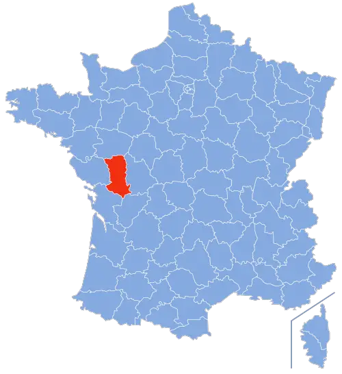 Localisation Deux-Sèvres