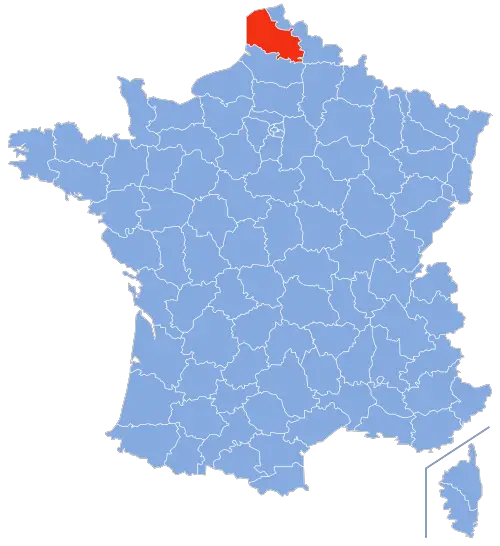 Localisation Pas-de-Calais