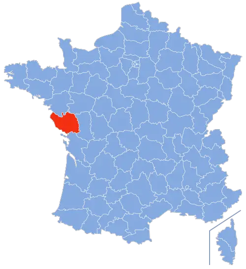 Localisation Vendée